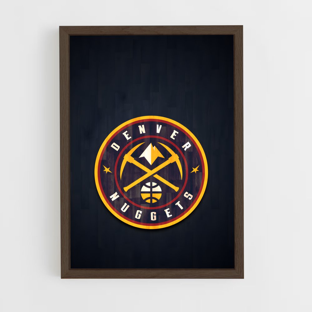 Poster Nuggets en Action – affiche Basketball (vue 5)